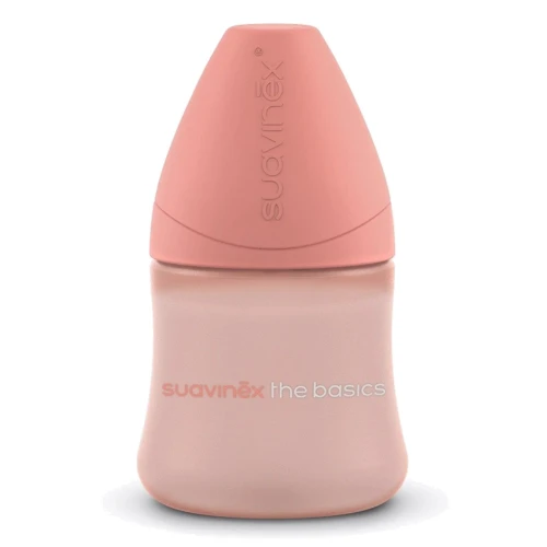 Бутылочка для кормления Suavinex Basics 150 мл 2 шт розовая (307605/2): Материал пластик