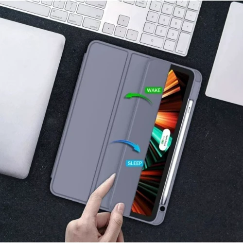 Аксессуар для iPad BeCover Direct Charge Pen with Pencil mount Purple for iPad Air 2020/iPad Air 2022/iPad Pro 11 (2018-2022) (709655): Материал искусственная кожа