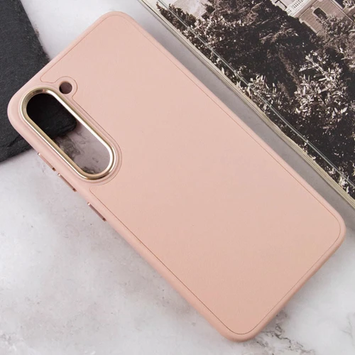 Чехол для телефонов TPU Case Bonbon Leather Metal Style Light Pink for Samsung S911 Galaxy S23: Тип накладка на заднюю часть
