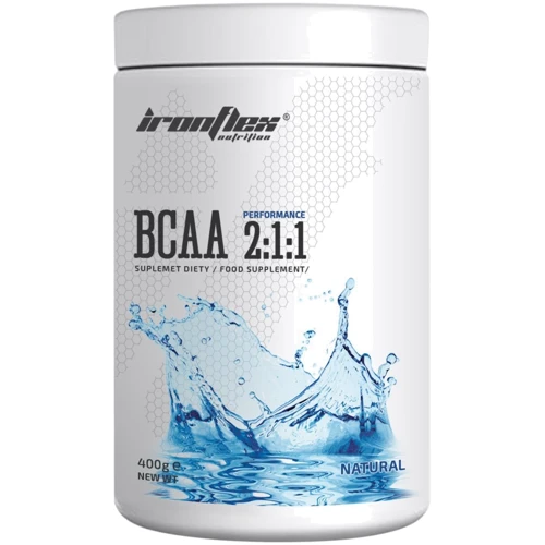 Аминокислота для спорта IronFlex Nutrition BCAA Performance 2-1-1 400 g /80 servings/ Natural