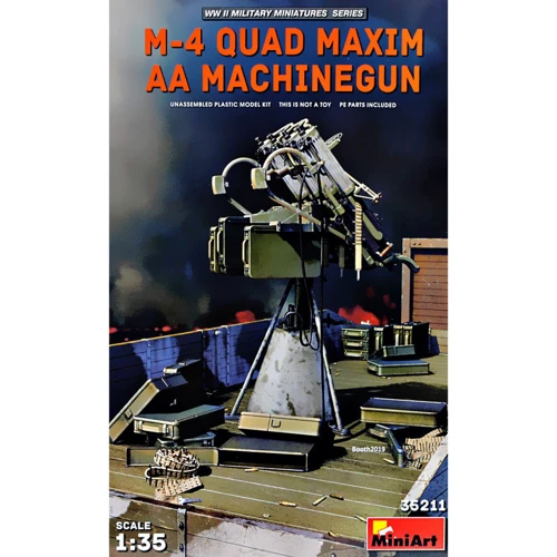 Модель Miniart М4 - звіряча зенітна кулеметна установка (MA35211)