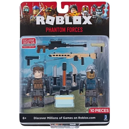 Ігрова колекційна фігурка Jazwares Roblox Game Packs Phantom Forces W6, набір 2 шт. (ROB0208): Тип Персонаж мультфільму, фільму