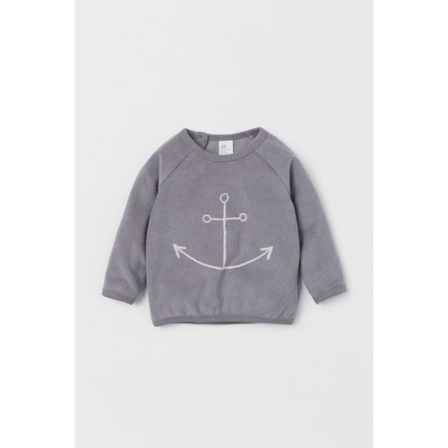 Реглан H&M 2011-7133831 80 см серый