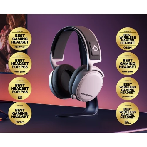 Наушники SteelSeries Arctis 7+ White (61461): Назначение геймерские