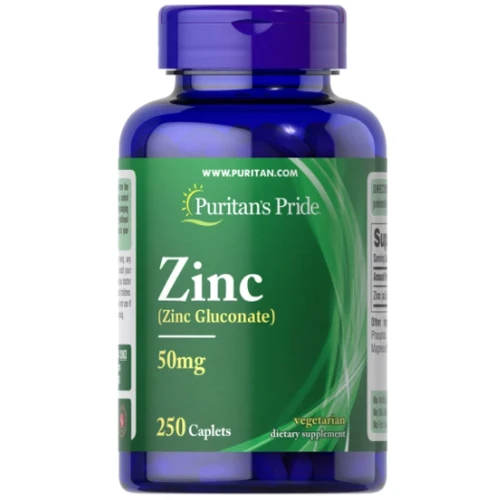 Puritan's Pride Zinc Gluconate 50mg 100tabs: Тип цинк