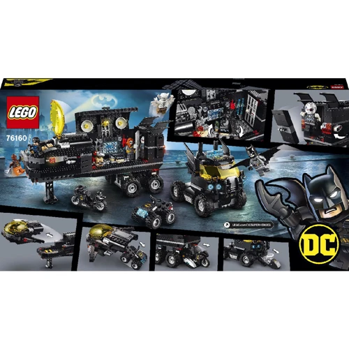 LEGO Super Heroes Мобільна Бет-База (76160): Кількість деталей, шт. 743