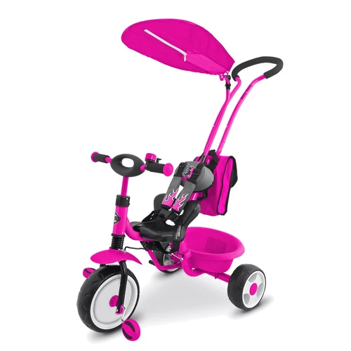 Триколісний велосипед Milly Mally Boby Deluxe (pink)