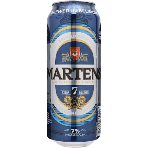 Пиво светлое Martens ж/б 7% 0.5л (PLK5411616133849)