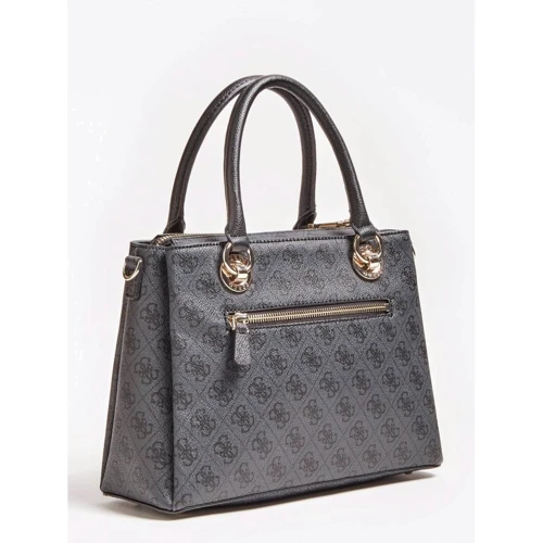Женская сумка тоут Guess Cathleen 3 Compartment Satchel темно-серая (HWSG7737060-COA): Пол Женский