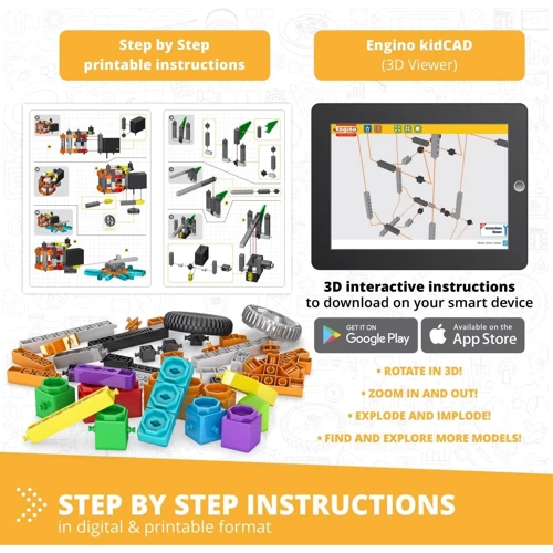 Конструктор Engino STEM & Robotics Mini Set v2 (E20) фото 4