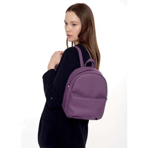 Женский рюкзак Sambag Brix KQH фиолетовый (11321018): Тип ручки Короткая ручка, Плечевой ремень