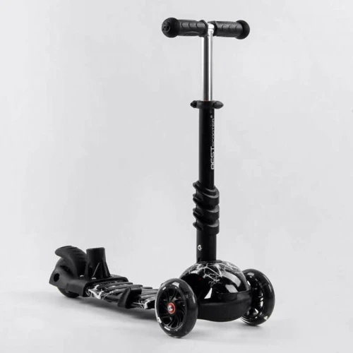 Самокат Best Scooter черный (41405): Материал колес полиуретан