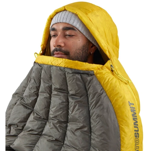 Спальный мешок Sea to Summit Spark -1C/30F Regular Beluga Black (STS ASL041072-050103): Материал внешней ткани 10D Nylon+DWR