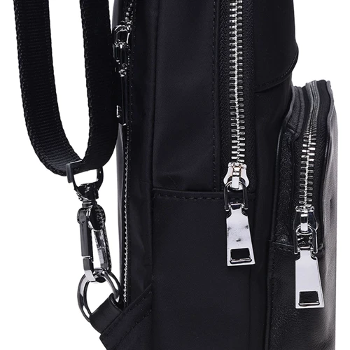 Мужская сумка-слинг Ricco Grande черная (K16452-black): Тип Сумки