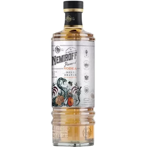 Настойка Nemiroff Терпкий Апельсин De Luxe 40% 1 л (NMF4820181425692): Объем, л 1