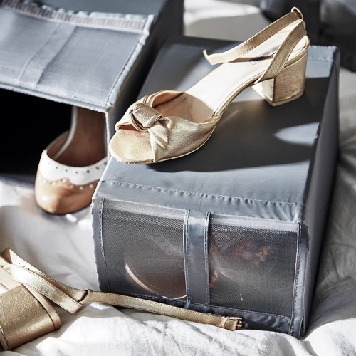 Коробка для взуття ІКЕА SKUBB 22х34х16 см (80400004)