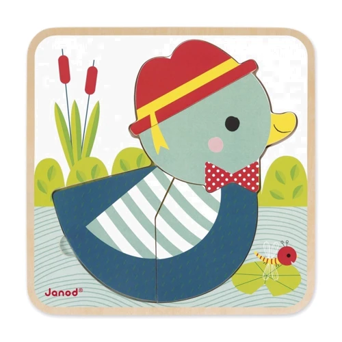 Пазл многослойный Janod Уточка (J07030)