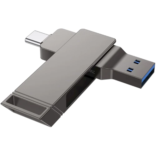 USB-флешка Hoco 32GB UD15 Clever Dual USB 3.2/Type-C Gray