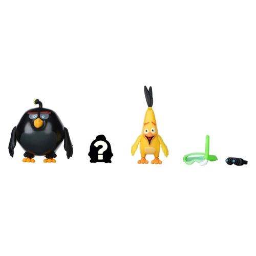 Набор Jazwares Angry Birds ANB Mission Flock Бомб та Чак (ANB0008): Пол Унисекс