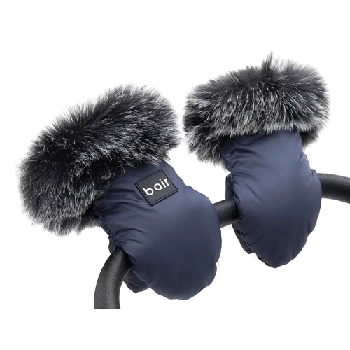Варежки для коляски Bair Northmuff темно-синие 25х12 см: Производитель Bair