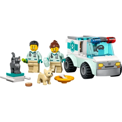 Конструктор LEGO Animal ambulance Фургон ветеринарной скорой помощи (60382): Рекомендуемый возраст 4+