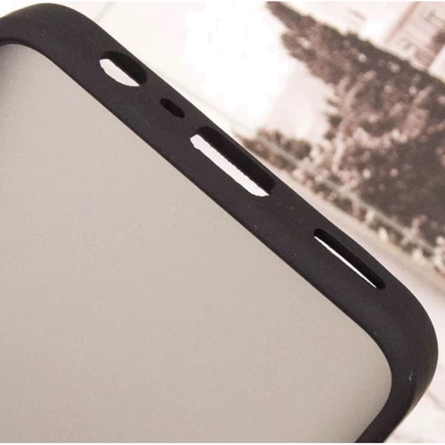 Чохол для телефона Epik TPU+PC Lyon Frosted Case Black для Realme C65 4G: Плівка в комплекті нет