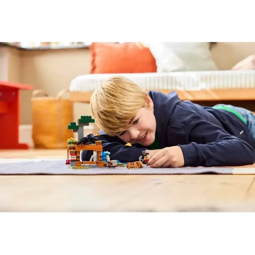 Конструктор LEGO Minecraft Експедиція в шахту броненосця 247 деталей (21269) фото 10