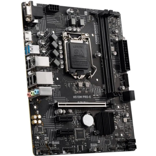 MSI H510M PRO-E: Разъемы на плате SATA 3.0, M.2