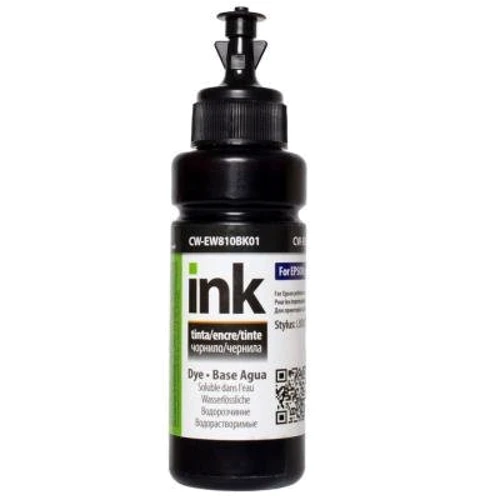 Чорнило ColorWay Epson L800/810/850 Black (CW-EW810BK01): Колір Black