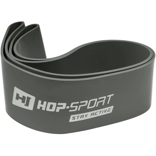 Еспандер Hop-Sport Гумка для фітнесу 55-137 кг сіра (HS-L101RR) фото 7