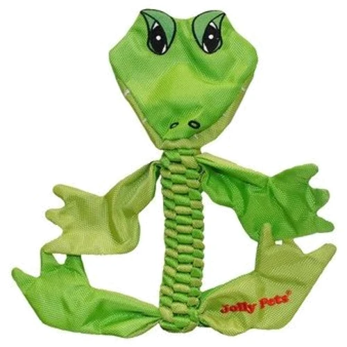 Іграшка для собак Jolly Pets FLATHEADS пищалка хрумка середній алігатор (FHA7)