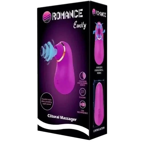 Вакуумный стимулятор клитора Baile ROMANCE - Emily, MC33