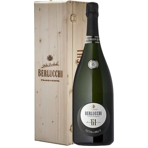 Ігристе вино Guido Berlucchi 61 Franciacorta Extra Brut Spumante біле екстра-брют 6.0 л (BWR7762)