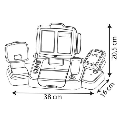 Электронная касса Smoby с терминалом, весами 39х21х16 см (350114) фото 4