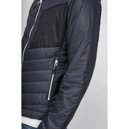 Куртка CMP Man Jacket Fix Hood Antracite 31Z2247-U423 54 серая демисезонная с капюшоном: Длина рукава Длинный