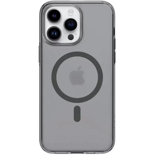Чехол для iPhone Spigen Ultra Hybrid MagFit Frost Black (ACS05582) for iPhone 14 Pro Max: Цвет прозрачный