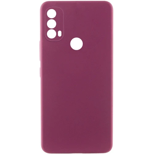 Чохол для телефона Lakshmi Case Silicone Cover Full Camera Plum для Motorola Moto E40