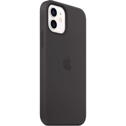 Чохол для iPhone Apple Silicone Case with MagSafe Black (MHL73) for iPhone 12 / iPhone 12 Pro фото 7