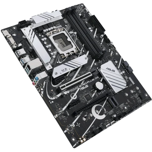ASUS PRIME B760-PLUS D4: Разъемы на задней панели HDMI, DisplayPort, Ethernet RJ-45, USB 2.0, USB 3.2 Gen 2