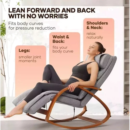 Масажний стілець Naipo Massage Rocking Chair крісло-гойдалка (MGC-2300P) фото 5