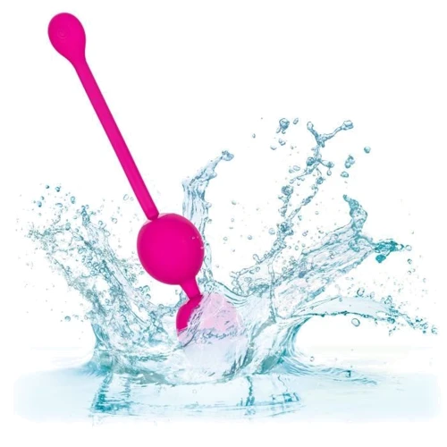 CalExotics Rechargeable Dual Kegel вагинальные шарики 9x3.2 см, фиолетовый