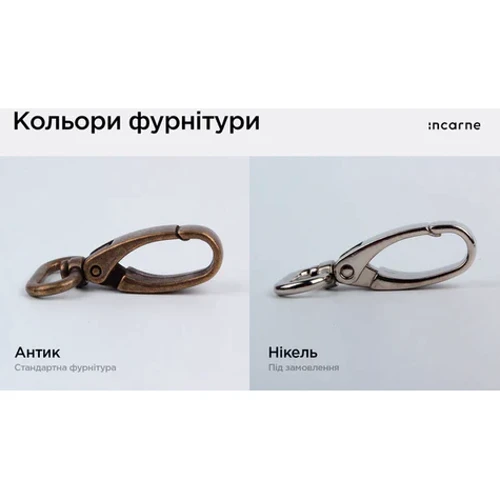 Косметичка INCARNE New Limit Нікель Сірий L 24x16x11 см: Тип Косметичка