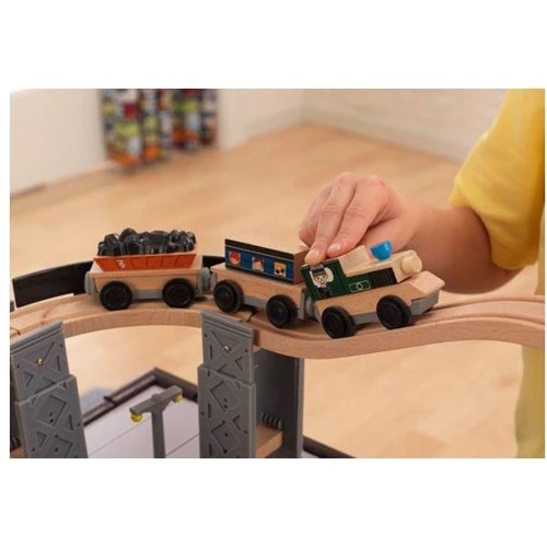 Залізниця KidKraft metropolis train set and table (17935) фото 5