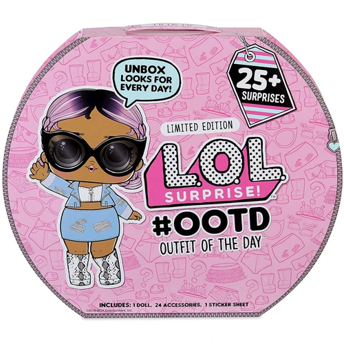 Игровой набор с куклой L.O.L. Surprise! серии Travel" - Модный лук" (кукла, 24 элемента нарядов) (576037)
