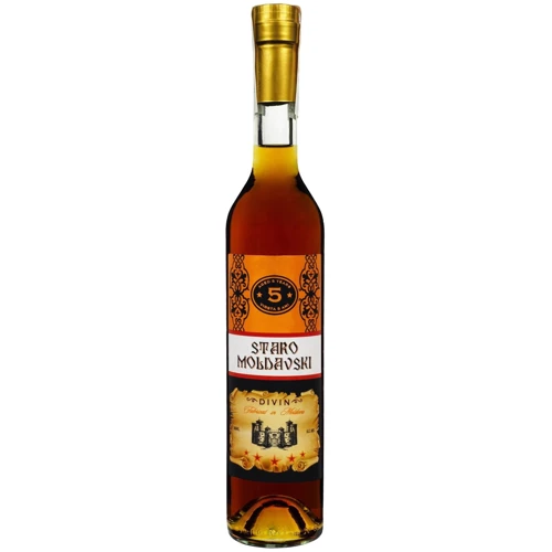 Бренди Divin Staromoldavski 5* 40% 0.5 л (FSH_4840342020368)