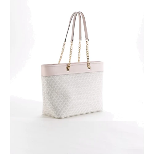Женская сумка тоут Michael Kors светло-бежевая (194900069271): Стиль Повседневный (Casual)