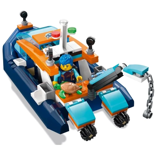 Конструктор LEGO City Лодка для дайвинга Explorer (60377) фото 4