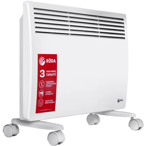 Обогреватель Roda RP-1500: Тип Конвекционный