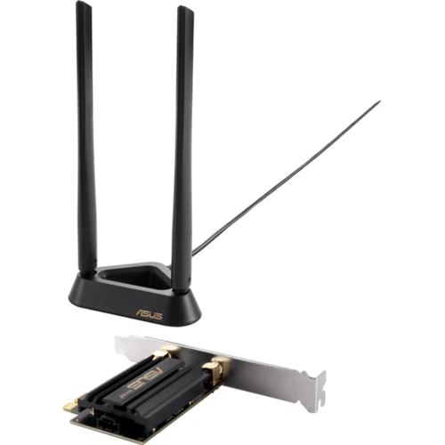Адаптер Wi-Fi Asus PCE-AXE59BT: Максимальна швидкість з'єднання 3000 Мбит/с