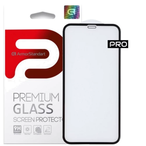 Защитное стекло для iPhone ArmorStandart Tempered Glass Pro Black for iPhone 11 / XR (ARM56212)